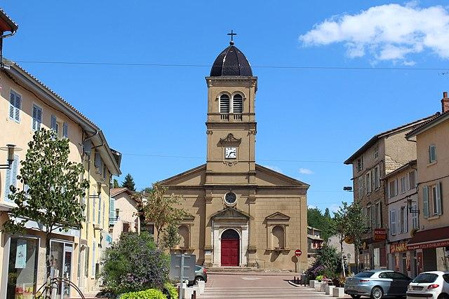 Jassans-Riottier - Immobilier - CENTURY 21L'Immobilière Jassans - Église Saint-Nicolas de Montmerle-sur-Saône